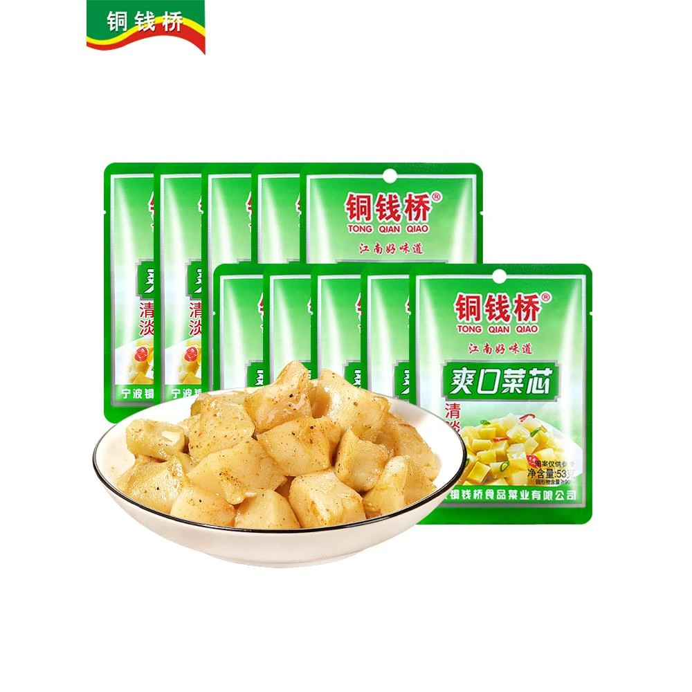 铜钱桥余姚特产清淡榨菜芯小学生轻盐下饭菜咸菜