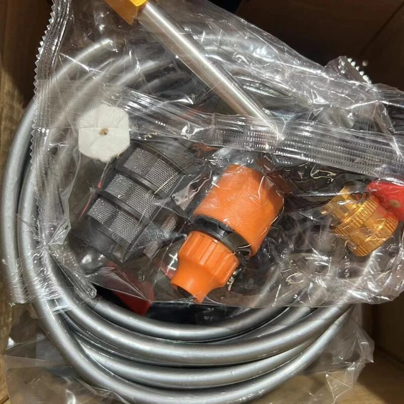 dj1 五金锂电洗车枪 带配件水管泡沫壶一整套一电一机