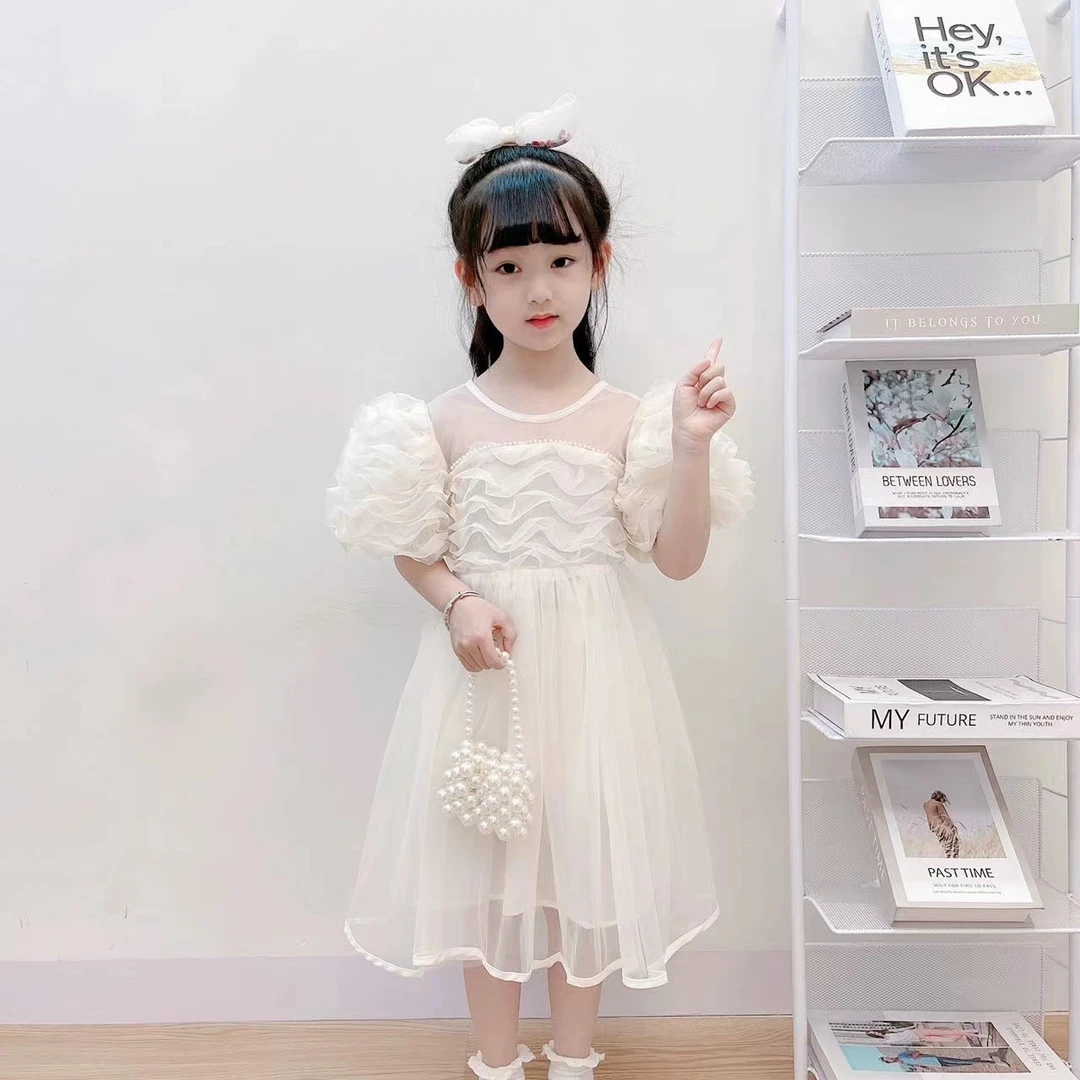 秋季儿童连衣裙时尚女童纱裙