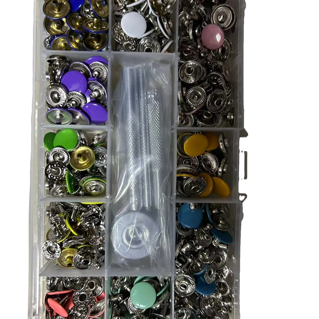 免缝钉扣摁扣子母扣金属四合扣羽绒服按扣