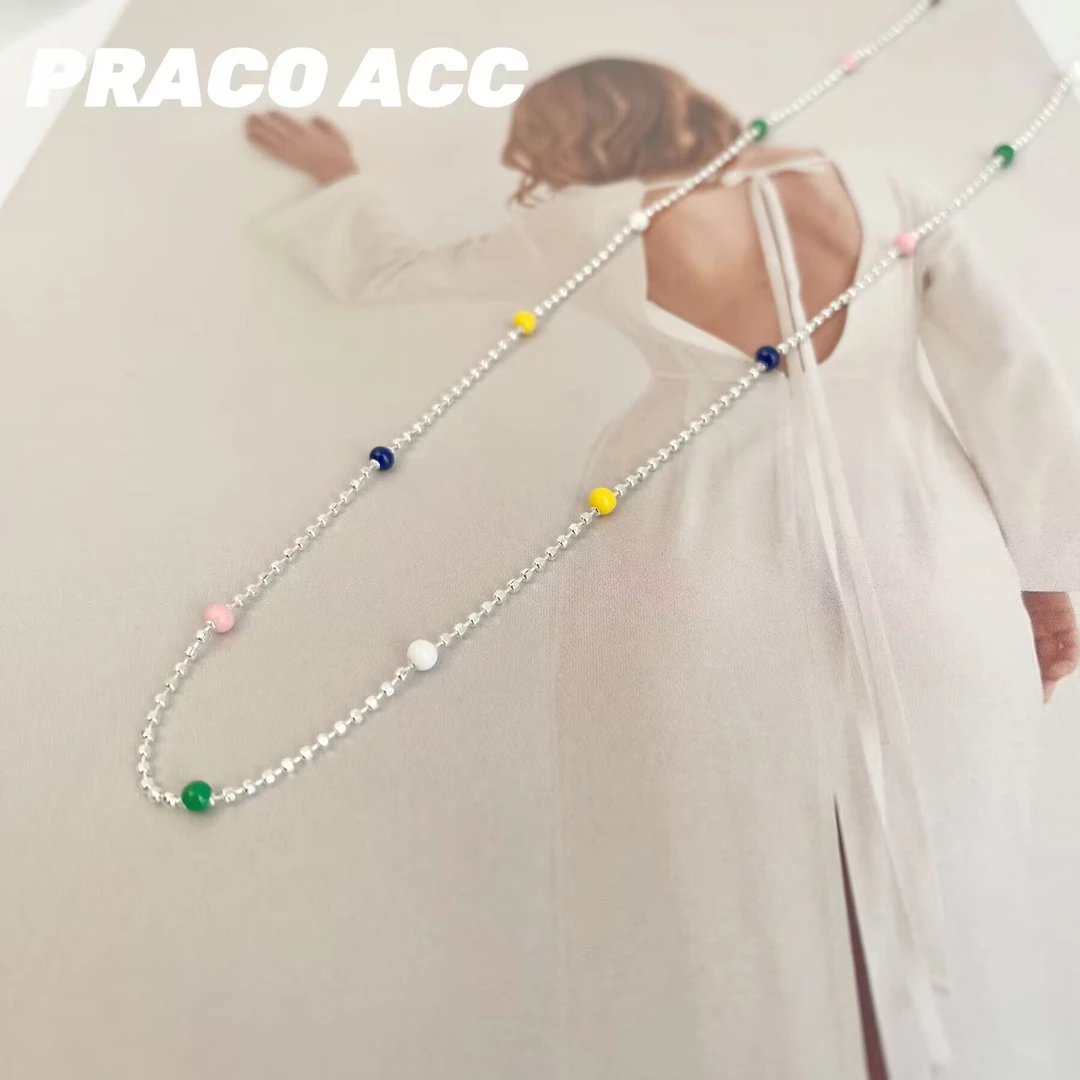 坠链均925银 M206 小气球Party项链