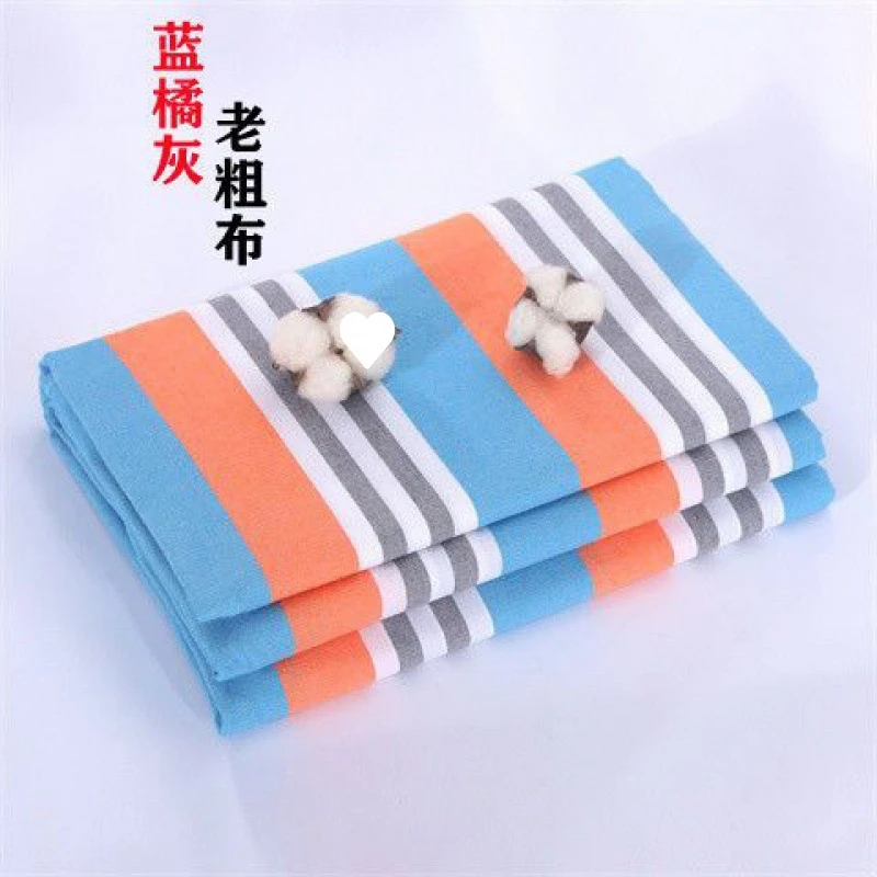 老粗布加厚防滑床单加大单人双人被单学生宿舍舒适透气