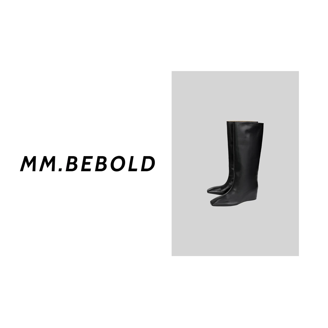 【妙姐精选】复古方头长筒靴YX00015