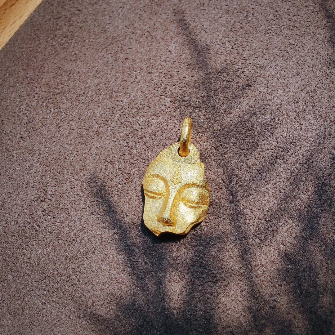 铜合金吊坠 小红书同款百搭个性时尚显气质观音项链寓意守护平安