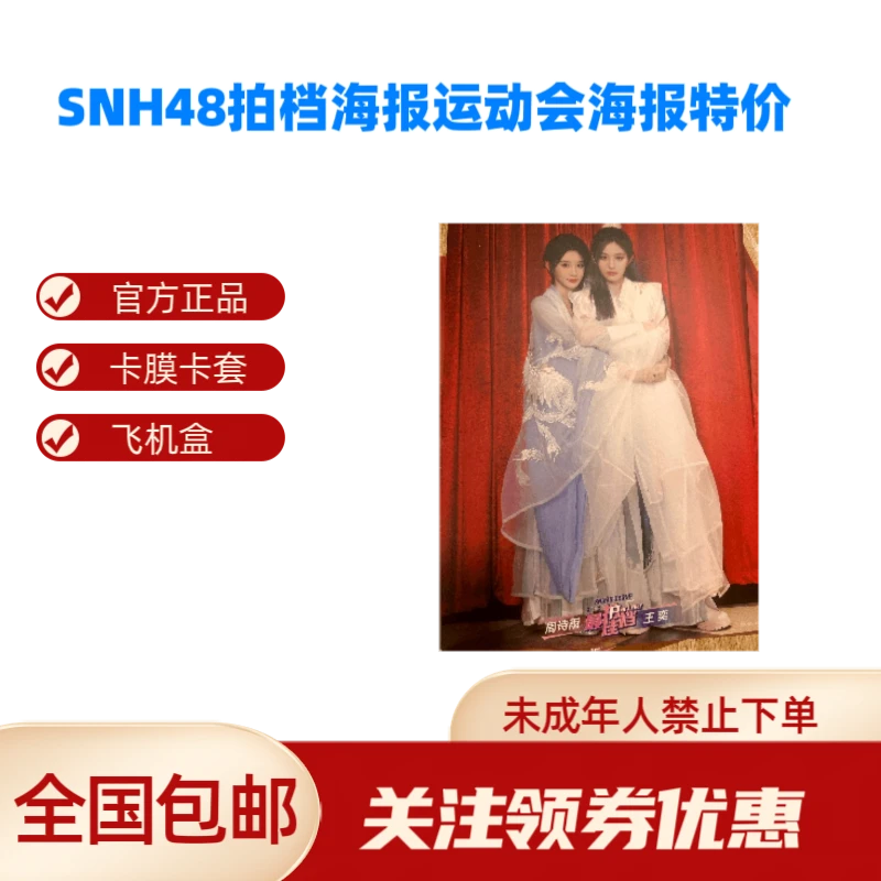 SNH48拍档海报运动会海报特价
