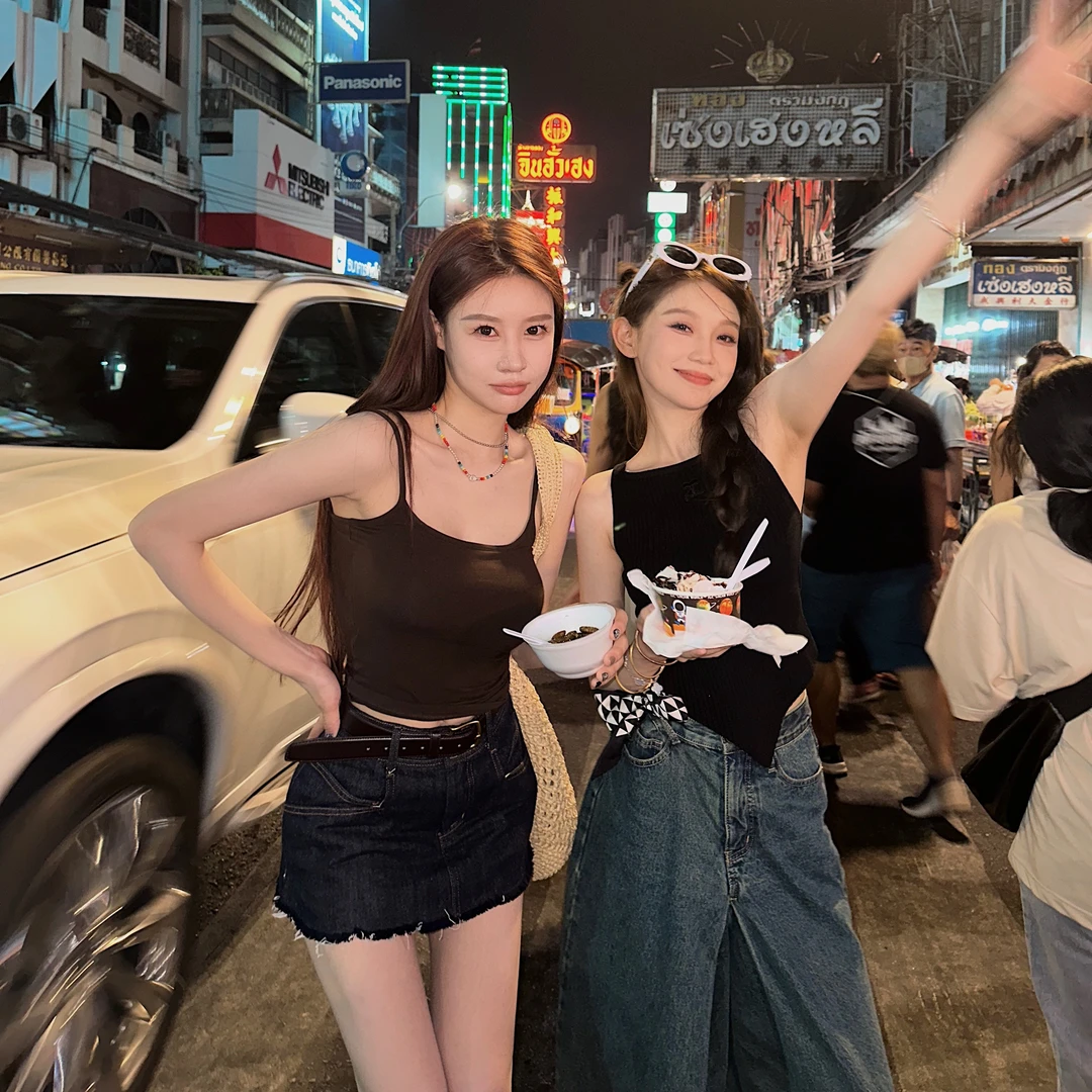 【多色请all in】温婉自穿一整年！自带胸垫舒适透气好穿修身吊带