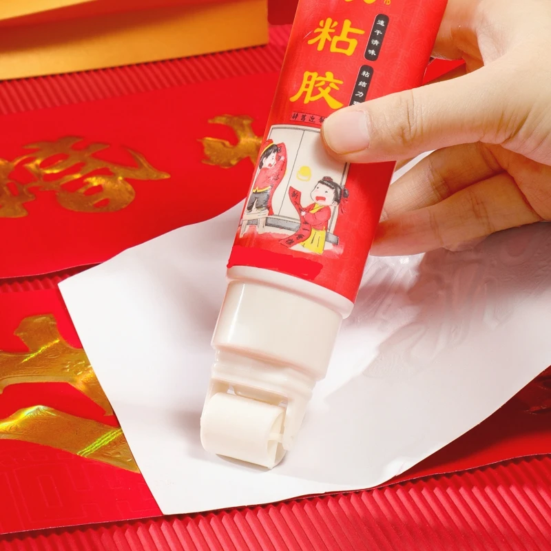 春联专用滚粘胶贴对联神器速干贴春联福字窗花专用双面胶滚滚胶