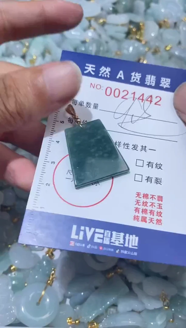 【闪购商品】翡翠颈饰未镶嵌00021442