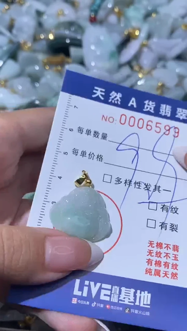 【闪购商品】翡翠颈饰未镶嵌00006599