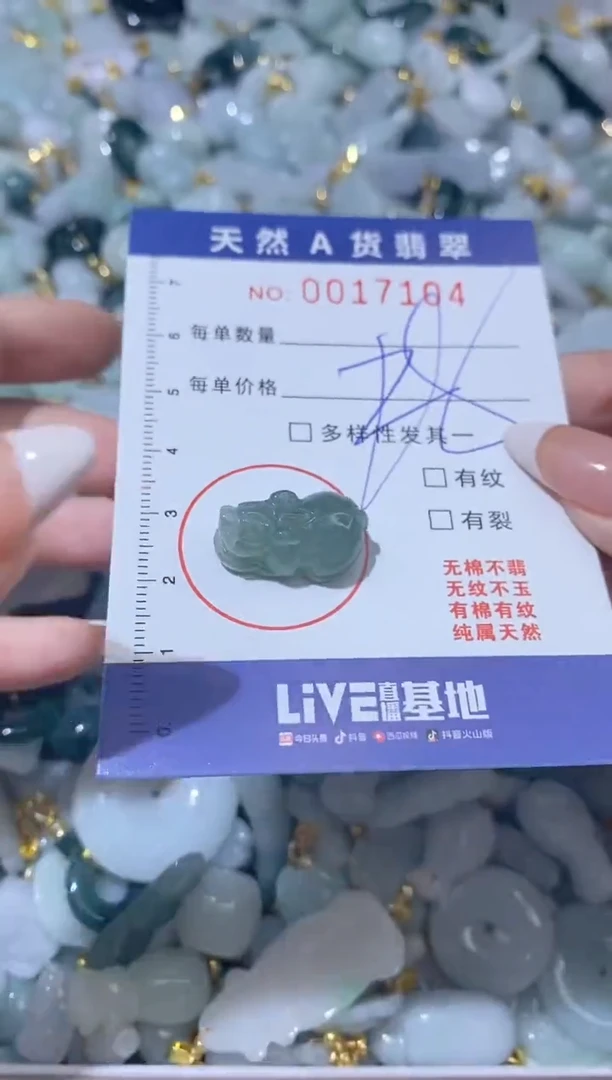 【闪购商品】翡翠颈饰未镶嵌00017104