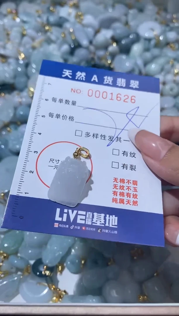 【闪购商品】翡翠颈饰未镶嵌00001626