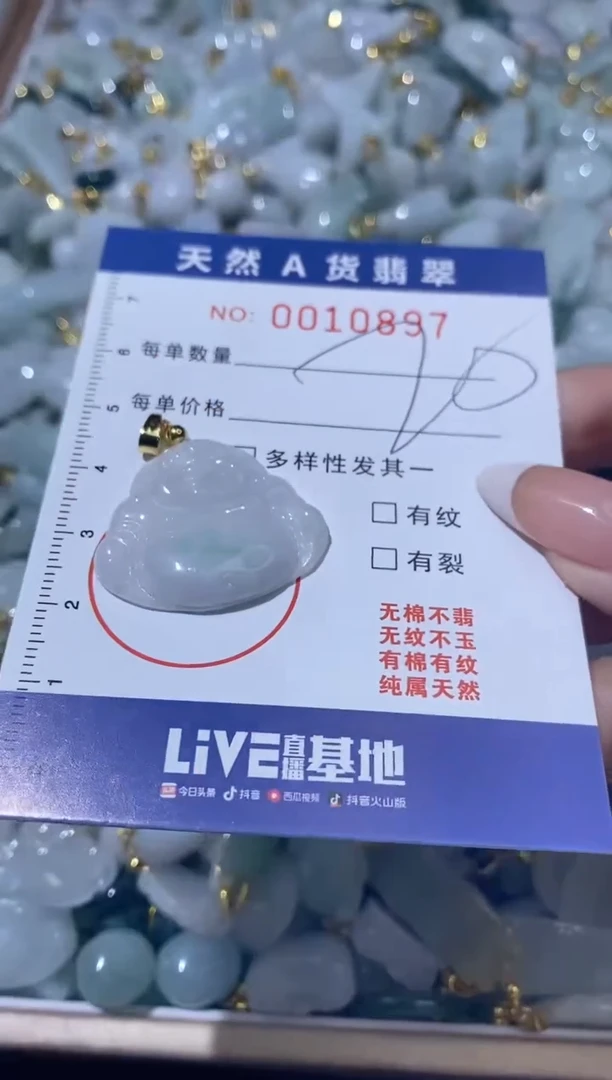 【闪购商品】翡翠颈饰未镶嵌00010897
