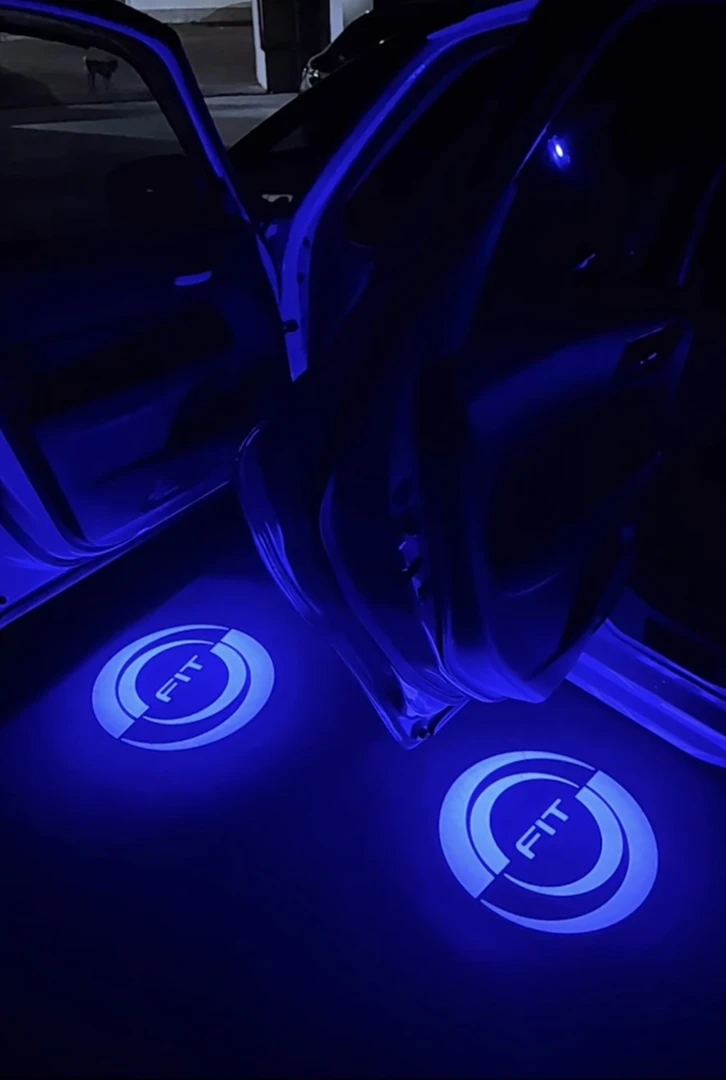 四代飞度原厂投影灯 四代飞度原厂迎宾灯 四代飞度投影灯