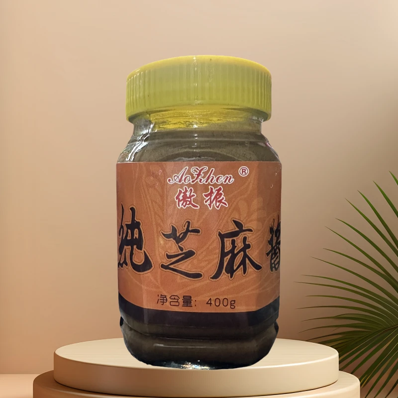 【纯芝麻酱】正宗老式石磨纯芝麻酱优质芝麻拌凉皮