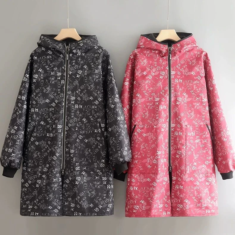 加绒保暖围裙罩衣女长袖正穿秋冬干活工作服男士厨房上班定制广告