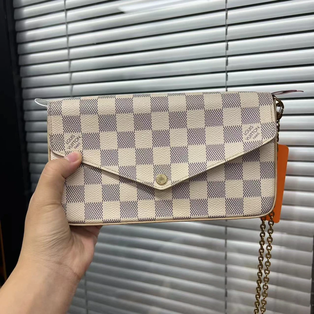 95新 LouisVuitton/路易威登 【文子姐专属】/D1302/lv三合一单肩包