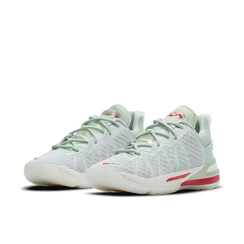 【微瑕】Nike中国限定防滑耐磨减震低帮儿童篮球鞋浅绿色CT4713-002
