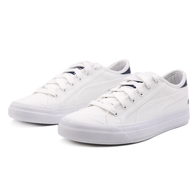 【微瑕TZ】PUMA Capri 低帮板鞋男女同款白蓝369246-02