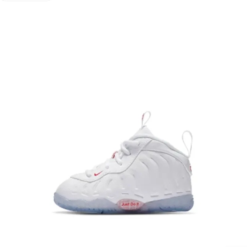 TD婴童Nike Little Posite One白红玫瑰喷泡低帮CV8918-100