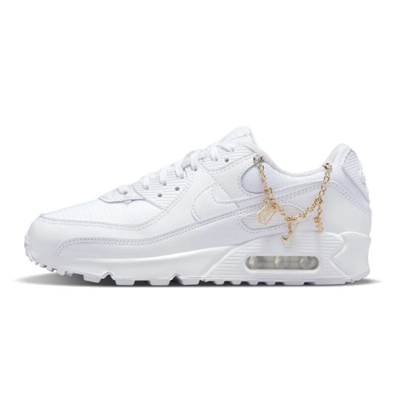 【微瑕XFJ】Nike 天鹅绒链条复古减震低帮跑步鞋女款白色DH0569-100