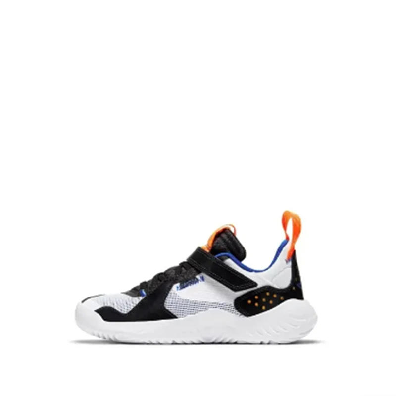 中童Jordan Delta 减震耐磨运动休闲鞋白黑橙 CT1566-140