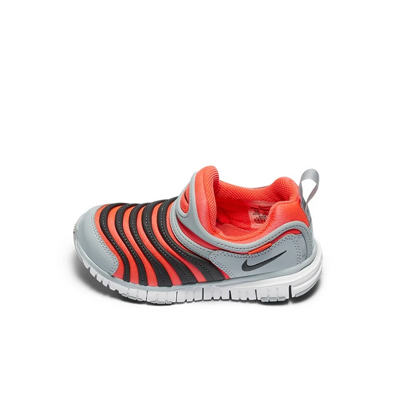 【奥莱】中童Nike Dynamo Free舒适百搭儿童休闲鞋灰红色343738-629