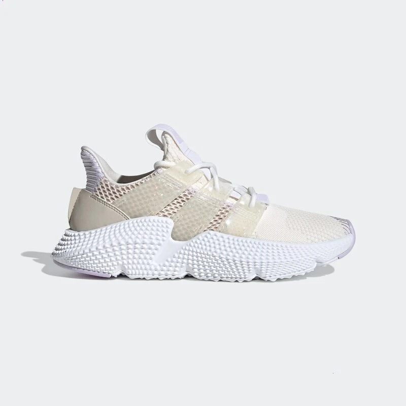 adidas PROPHERE防滑耐磨低帮运动休闲鞋女款米白色FY3362