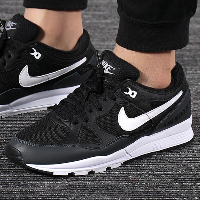 Nike  百搭耐磨生活休闲鞋男款黑色潮流轻松舒适防滑AH8047-008