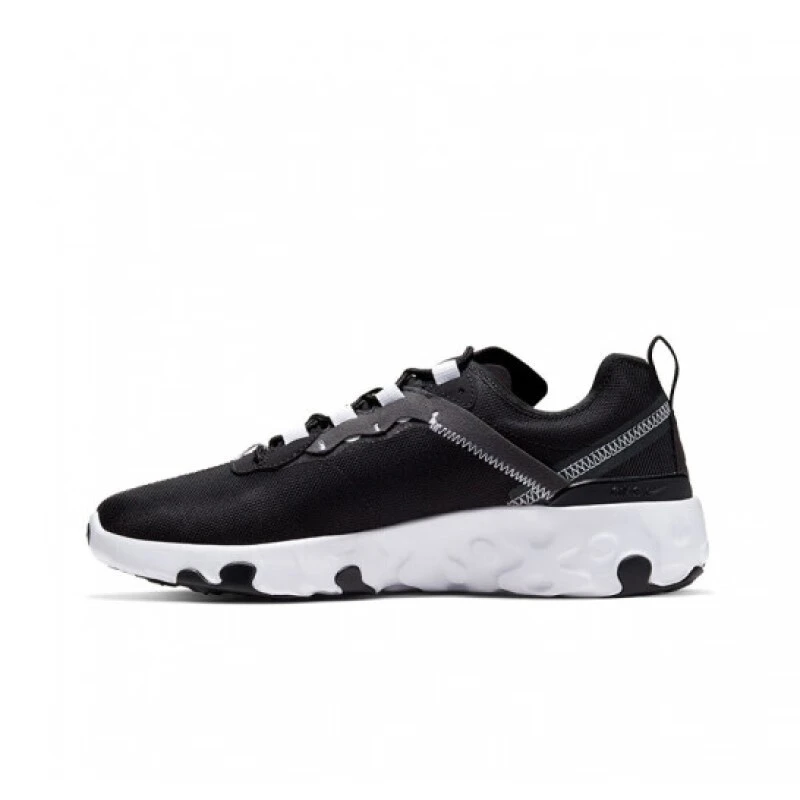 Nike  减震防滑低帮休闲跑步鞋GS黑白色CK4081-001