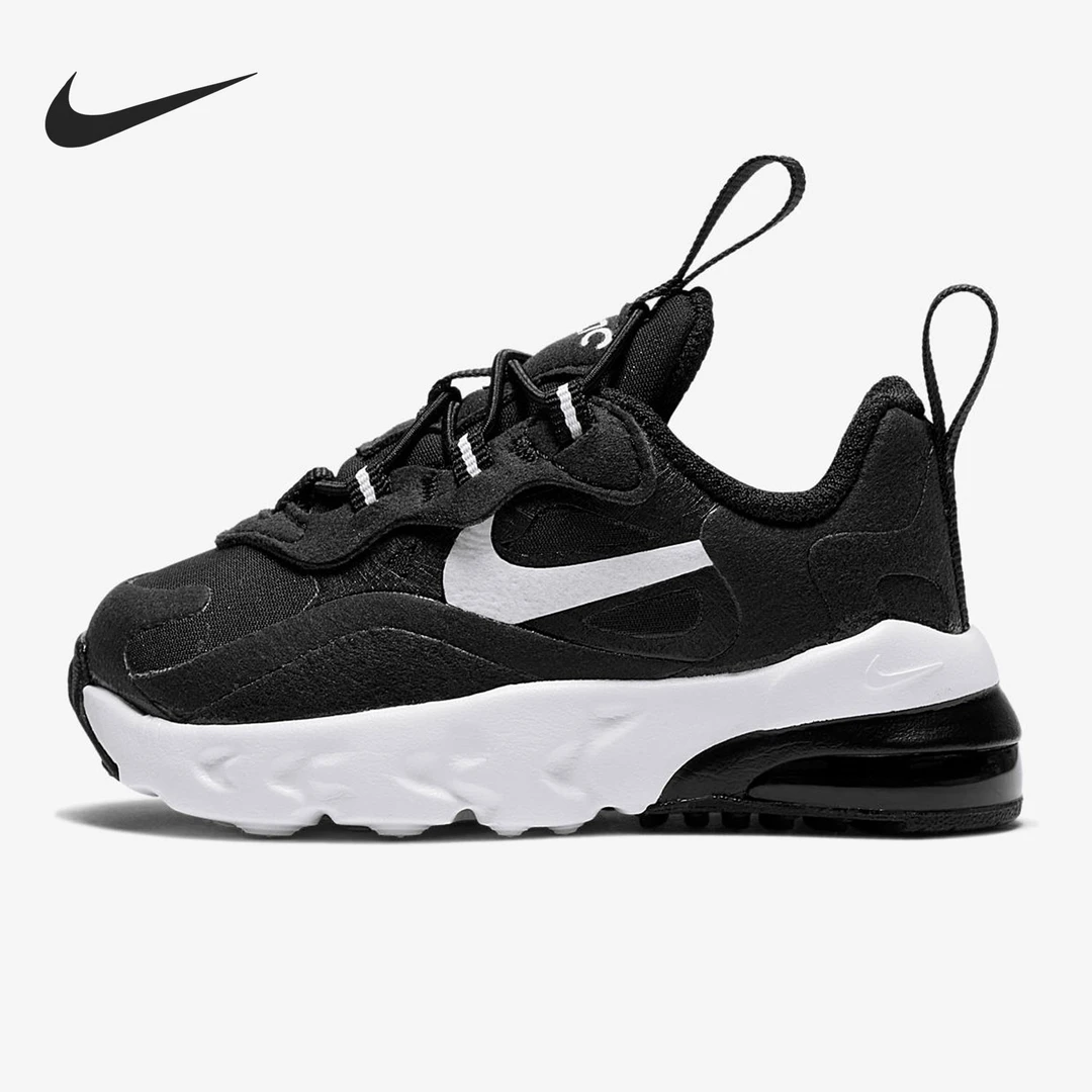 TD婴童Nike Air Max 270 React黑白 CD2654-009