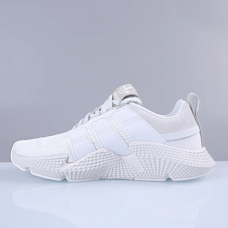 adidas PROPHEREV2减震防滑低帮运动休闲鞋男女同款灰白FW4261