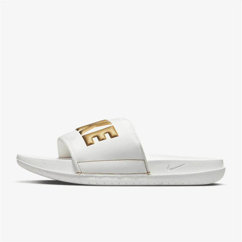 【微瑕PP】Nike Offcourt slide 舒适简约拖鞋女款白金 BQ4632-105