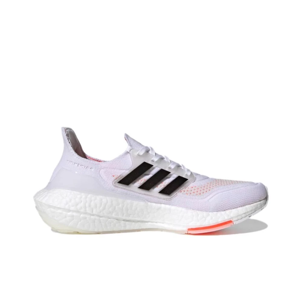 adidas Ultraboost 21跑步鞋女款白橙S23840