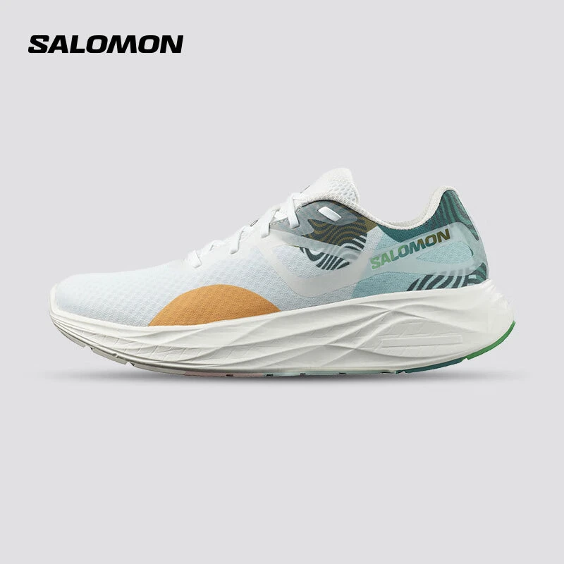 SALOMON萨洛蒙 防滑耐磨低帮生活休闲鞋男女同款白蓝472517