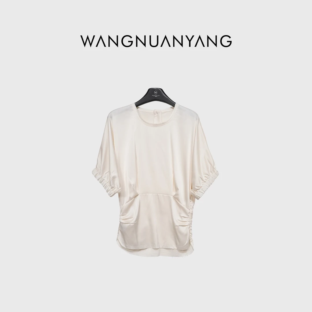 【暖阳定制】夏日画廊｜宽松百搭简约纯色夏季休闲遮肉显瘦上衣