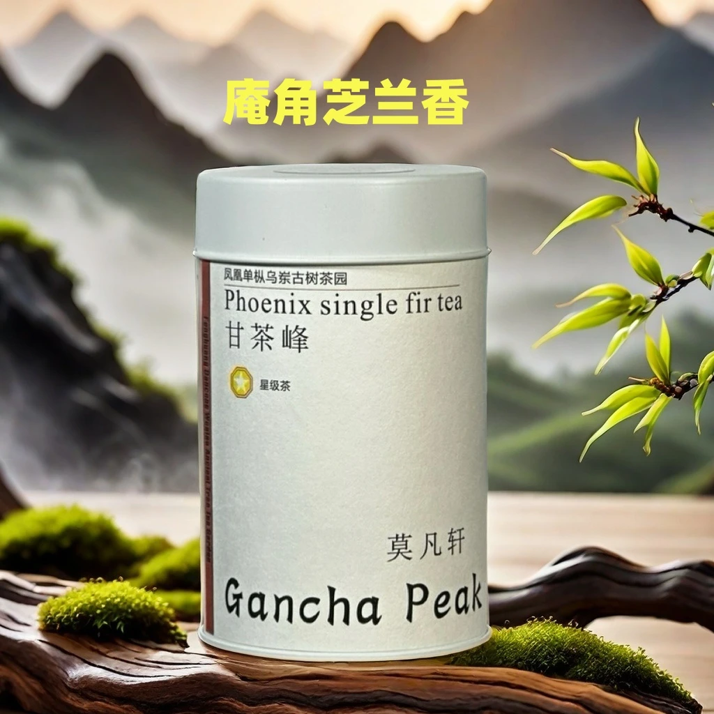 甘茶峰&莫凡轩【庵角芝兰香】潮州凤凰单枞茶 50G罐装