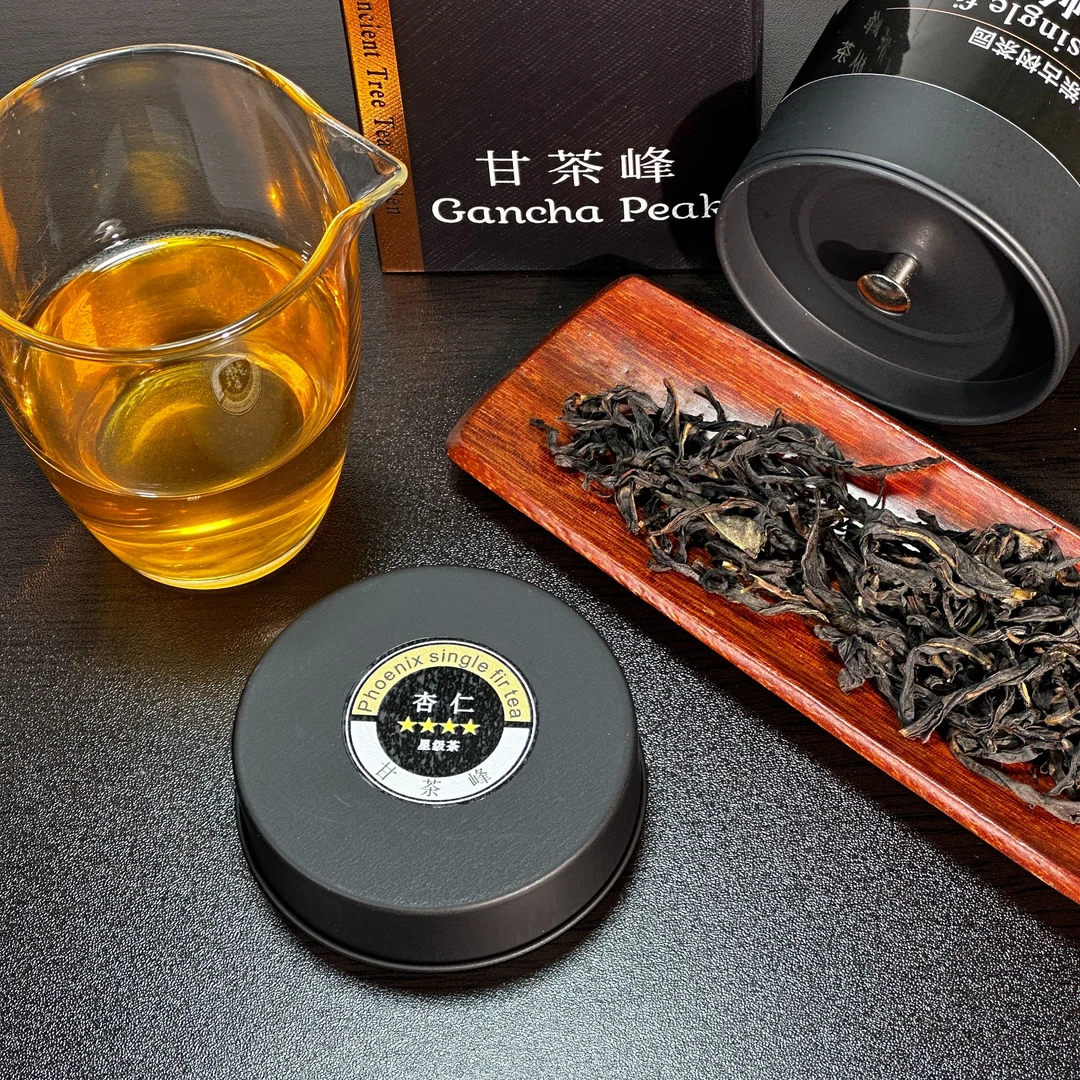 甘茶峰&莫凡轩【乌岽李仔坪仙豆叶】潮州凤凰单枞茶  50G罐装