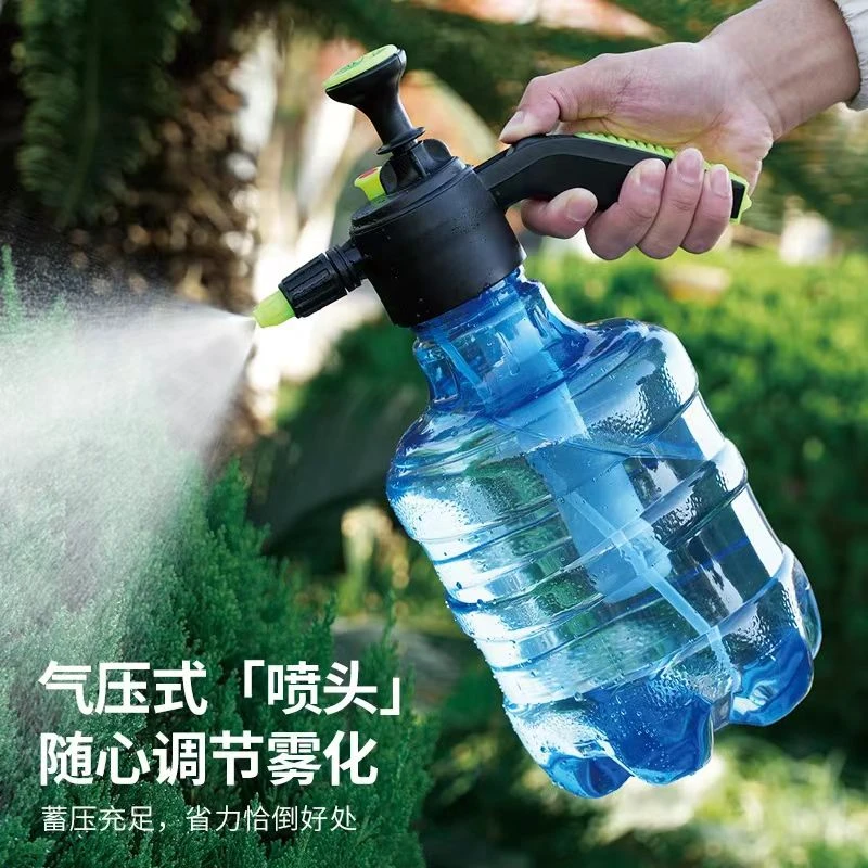 【工厂直销】家居气压式水壶喷洒大容量浇水浇花压力长嘴家用喷水壶