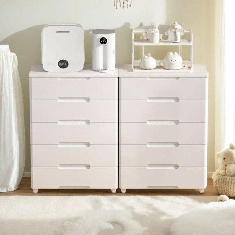 爱丽思儿童收纳柜子零食储物爱丽丝塑料宝宝抽屉式衣柜置物柜家用