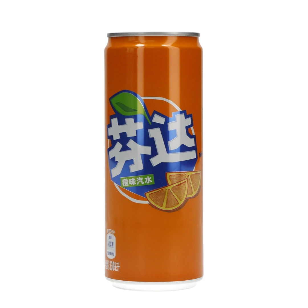 Fanta/芬达汽水橙味 330ml