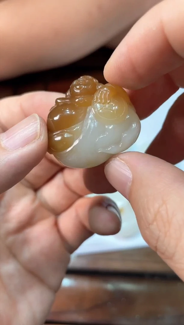 【闪购商品】和田玉雕件未镶嵌和田玉俄糖雕件
