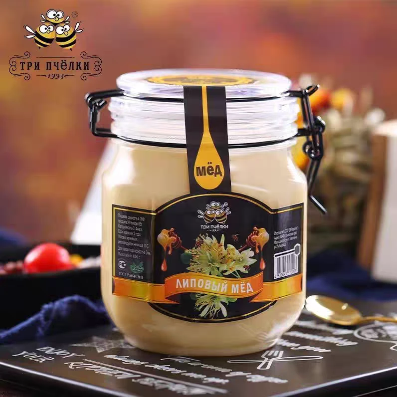 俄罗斯原装进口蜂蜜果味茶特里普乔卡营养冲泡1000g