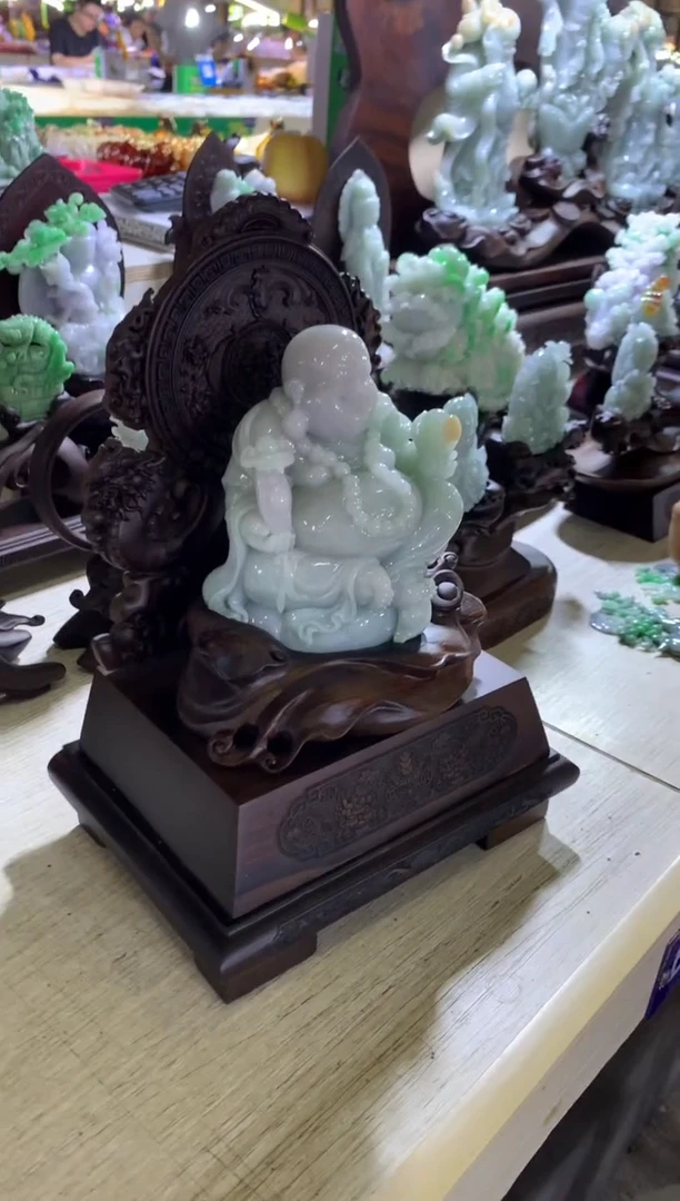【闪购商品】翡翠摆件未镶嵌翡翠摆件