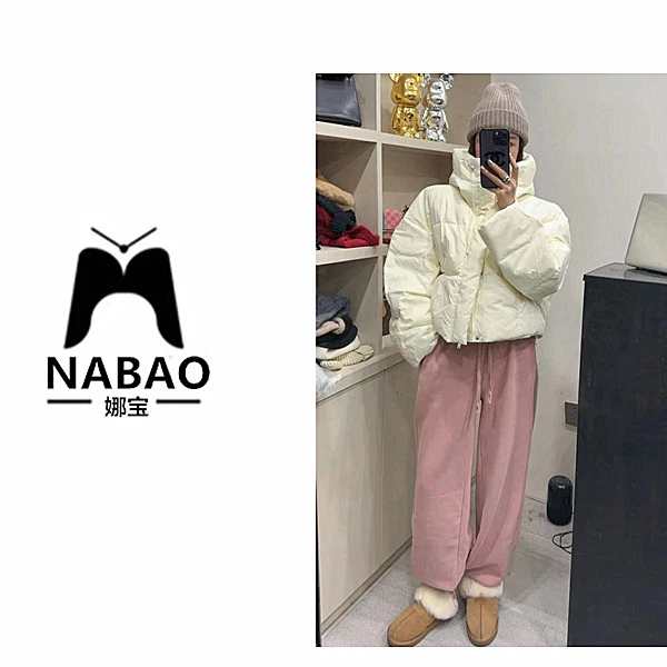 NABAO▶【连帽国标白鸭绒羽绒服外套】