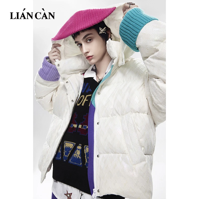 莲灿2025冬季新商场同款波西米亚短款羽绒服71AW373001