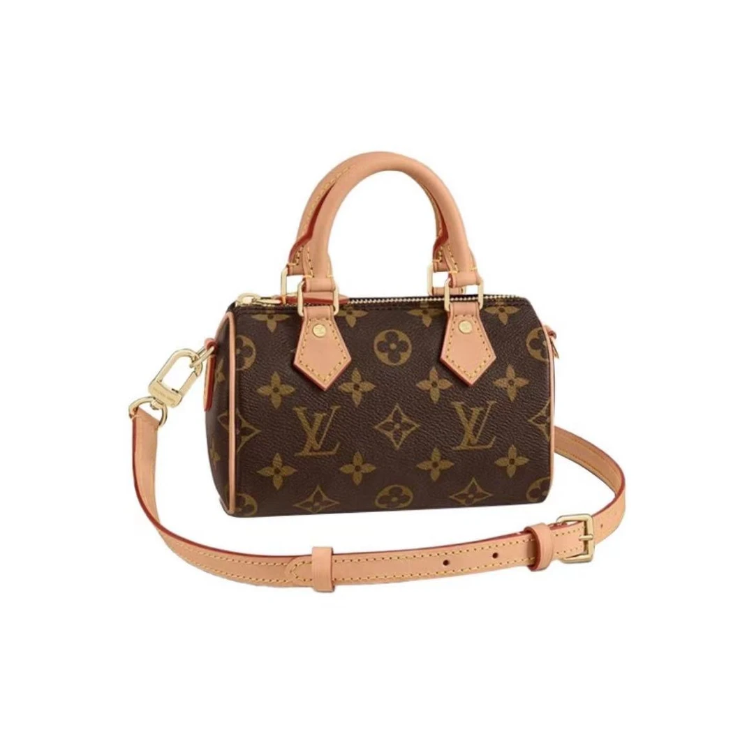 全新未使用 LouisVuitton/路易威登 【尹杰专属】speedy nano斜挎包