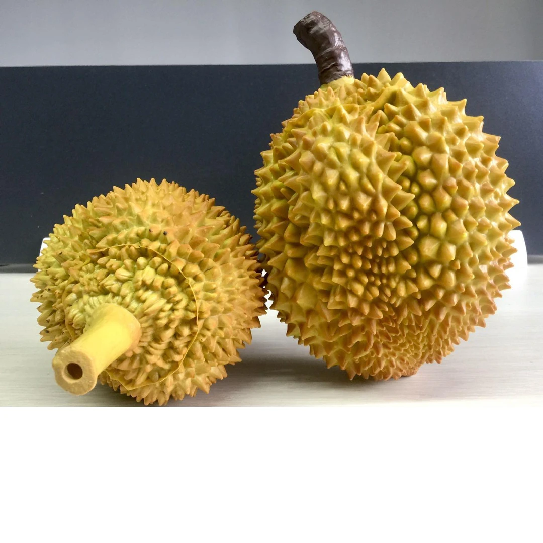 仿真榴莲模型假榴莲哈密瓜塑料金枕模型摄影小品道具水果店摆设
