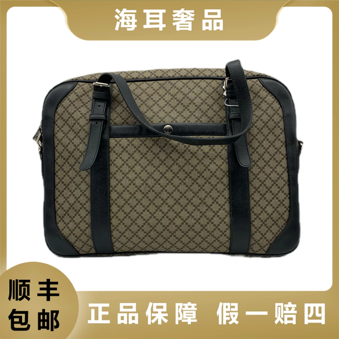 95新 GUCCI/古驰 古驰老花公文包4958786