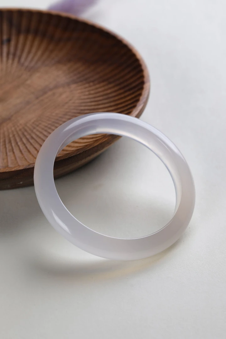 放漏 冰透白月光玛瑙手镯/多样性发货拍一发一