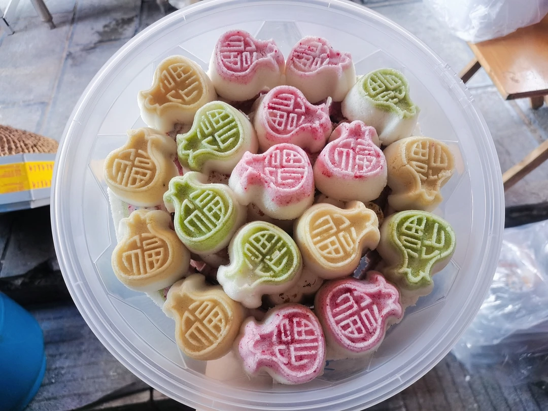 大理鹤庆洪氏传统手工米糕米糕美食纯手工零食儿童早餐学生